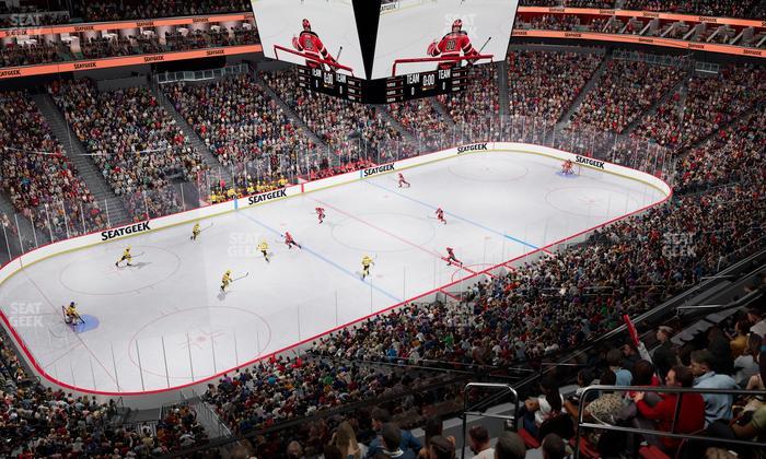 Prudential Center - Section 125 Seat View