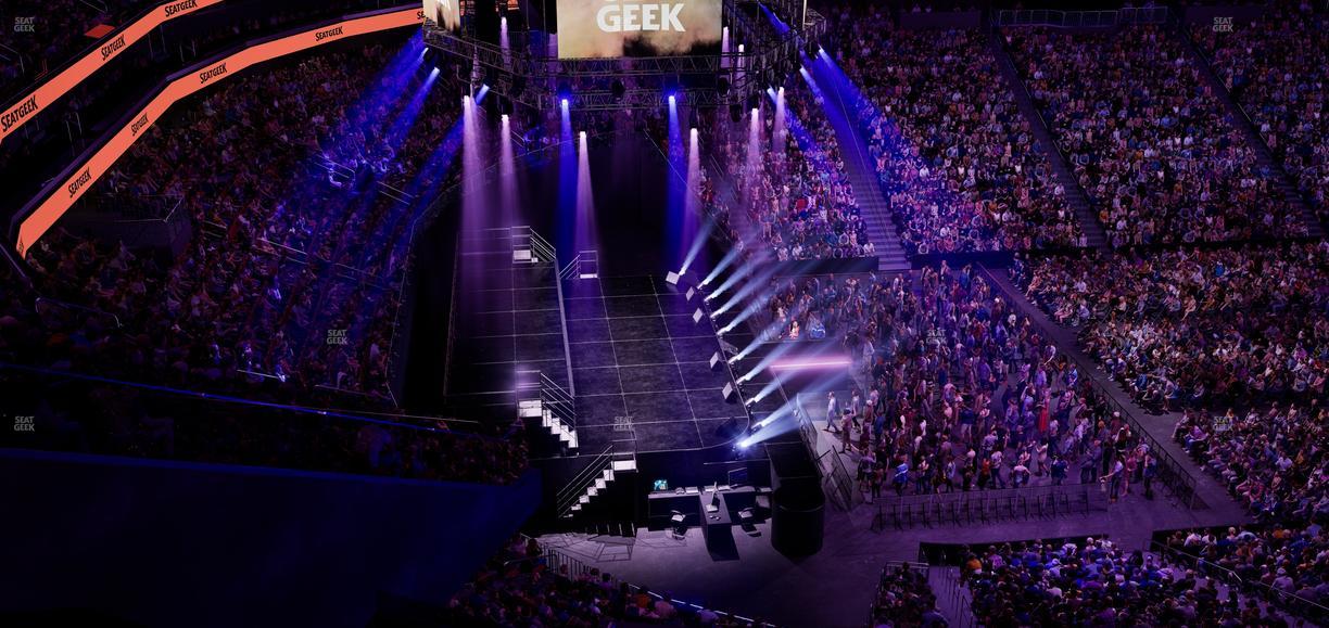 Prudential Center - Section 125 Seat View