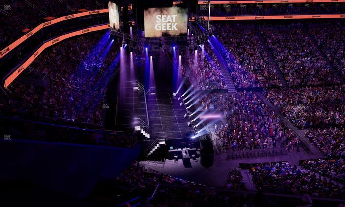 Prudential Center - Section 125 Seat View