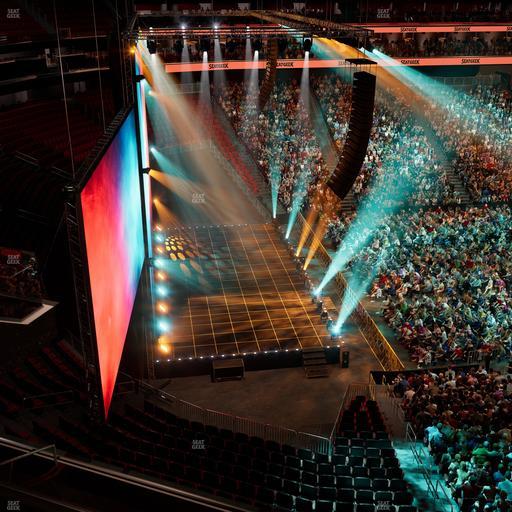 Prudential Center - Section 125 Seat View