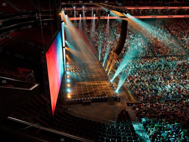 Prudential Center - Section 125 Seat View