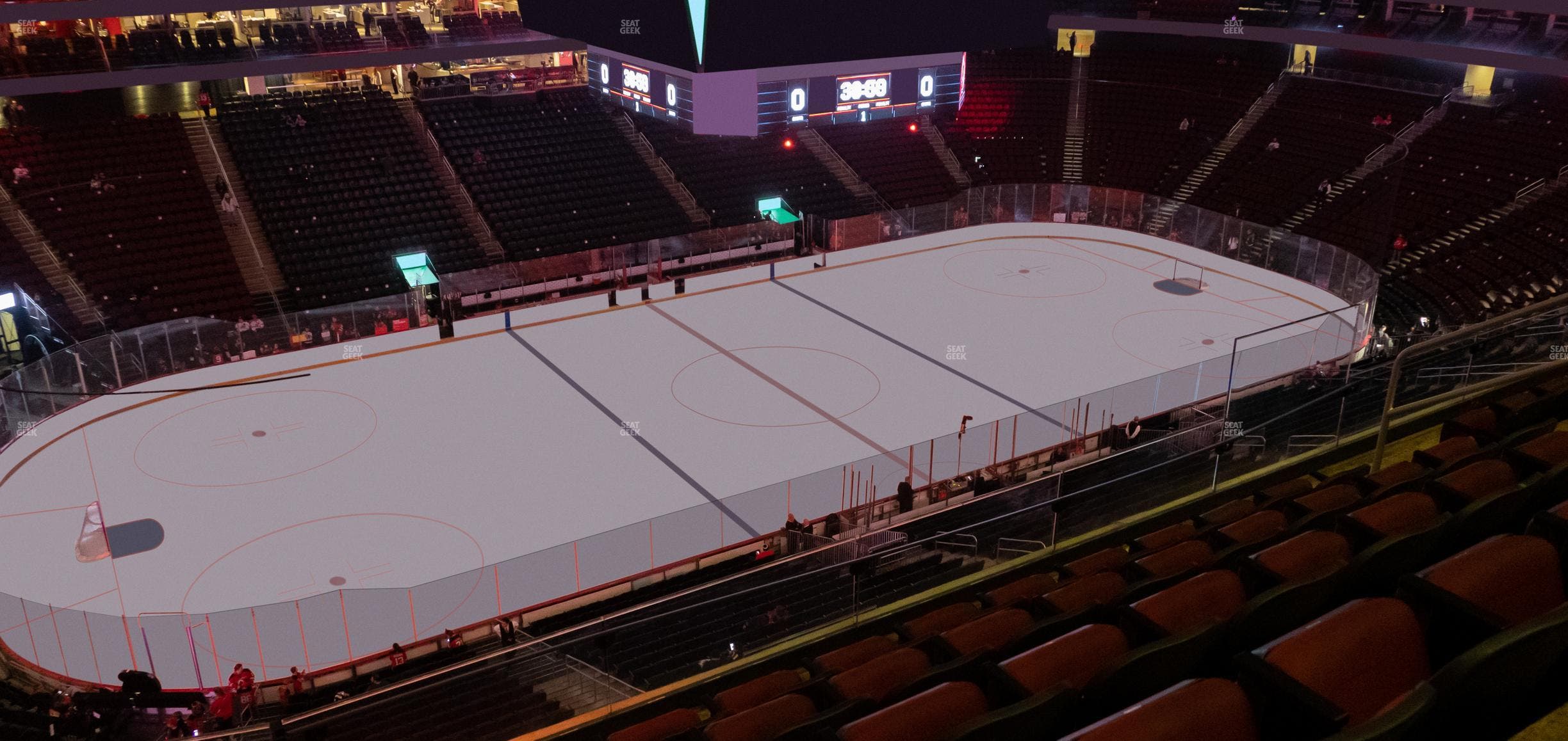Prudential Center - Section 126 Seat View
