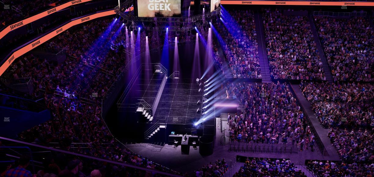 Prudential Center - Section 126 Seat View