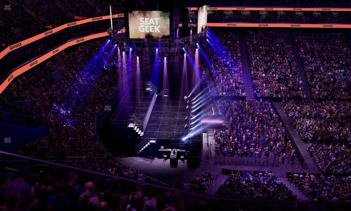 Prudential Center - Section 126 Seat View