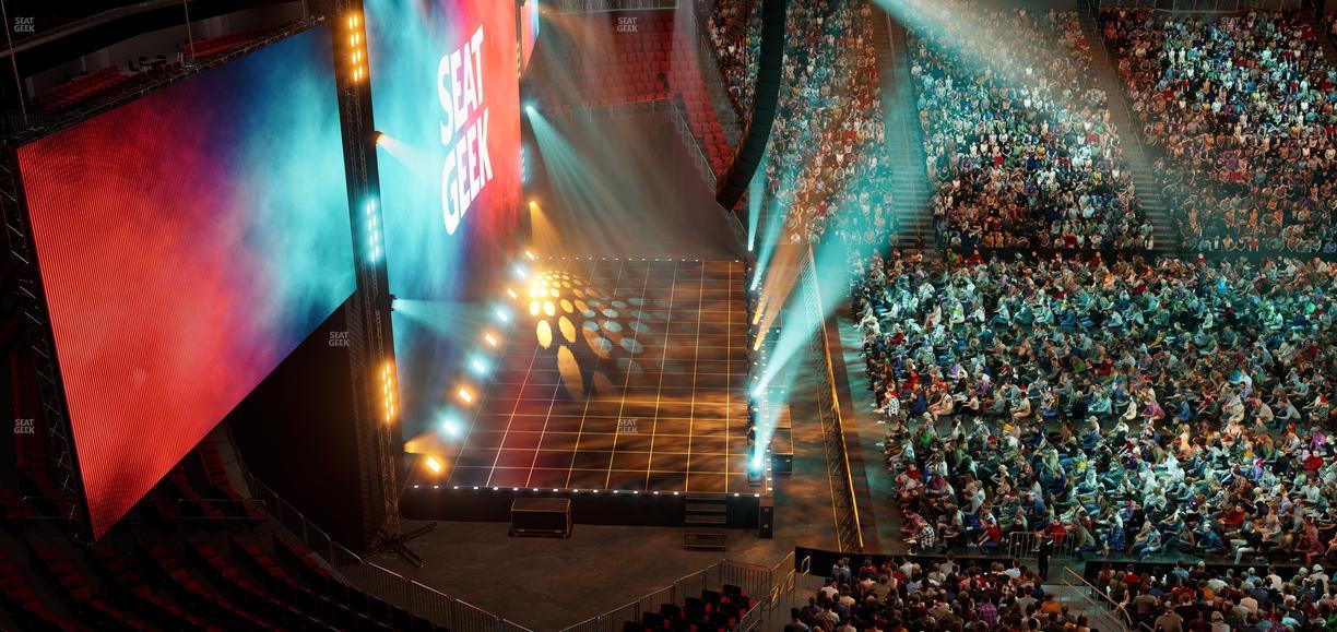 Prudential Center - Section 126 Seat View