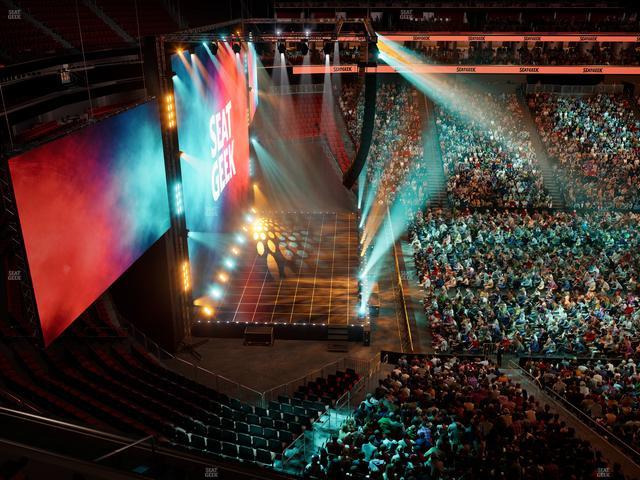 Prudential Center - Section 126 Seat View