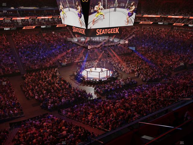 Prudential Center - Section 126 Seat View