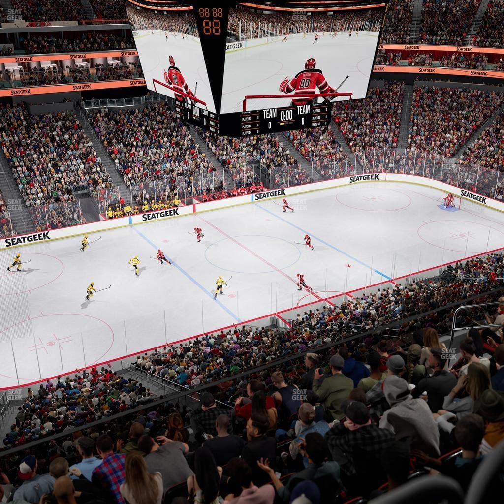 Prudential Center - Section 126 Seat View