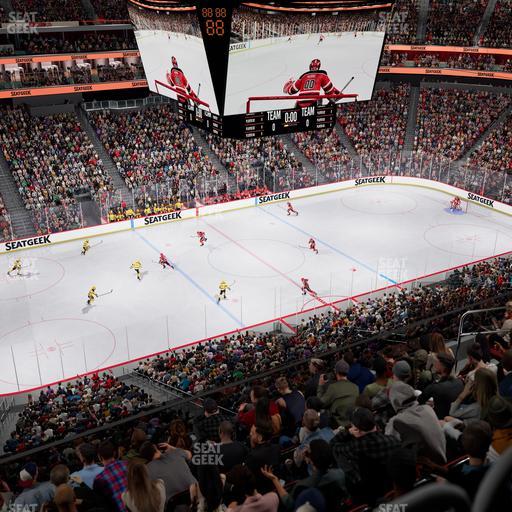 Prudential Center - Section 126 Seat View