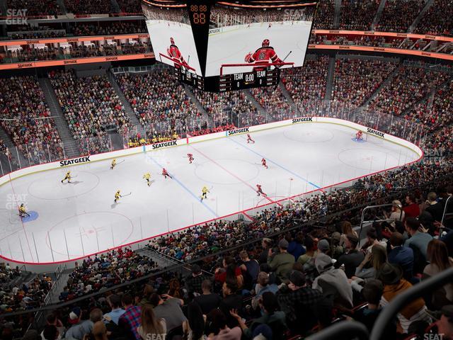 Prudential Center - Section 126 Seat View