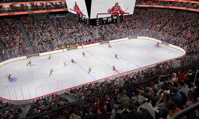 Prudential Center - Section 126 Seat View