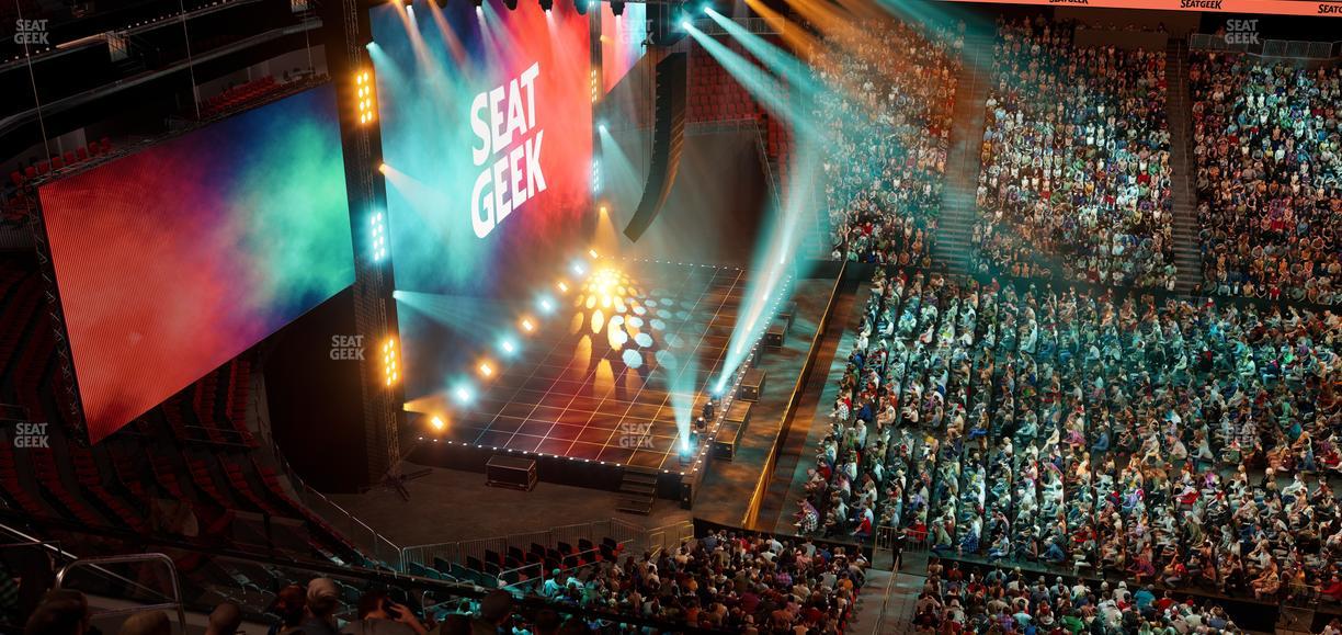 Prudential Center - Section 127 Seat View