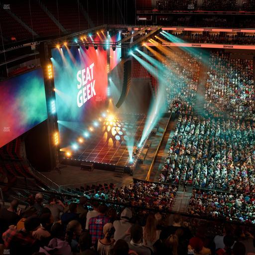 Prudential Center - Section 127 Seat View