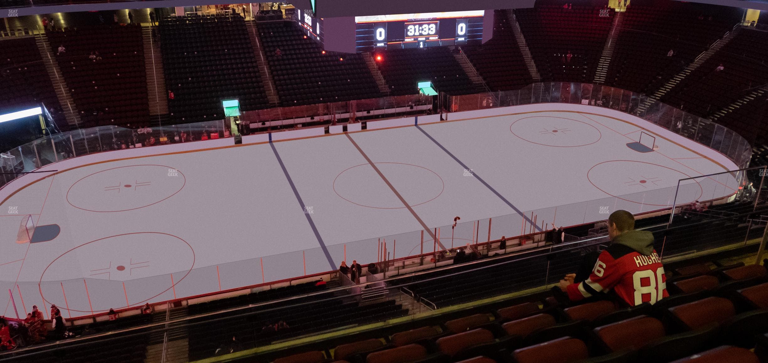 Prudential Center - Section 127 Seat View