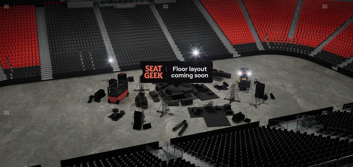 Prudential Center - Section 127 Seat View