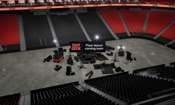 Prudential Center - Section 127 Seat View