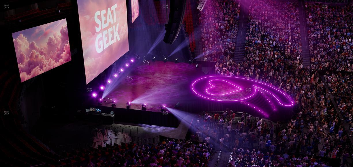 Prudential Center - Section 127 Seat View