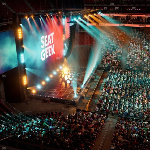 Prudential Center - Section 127 Seat View