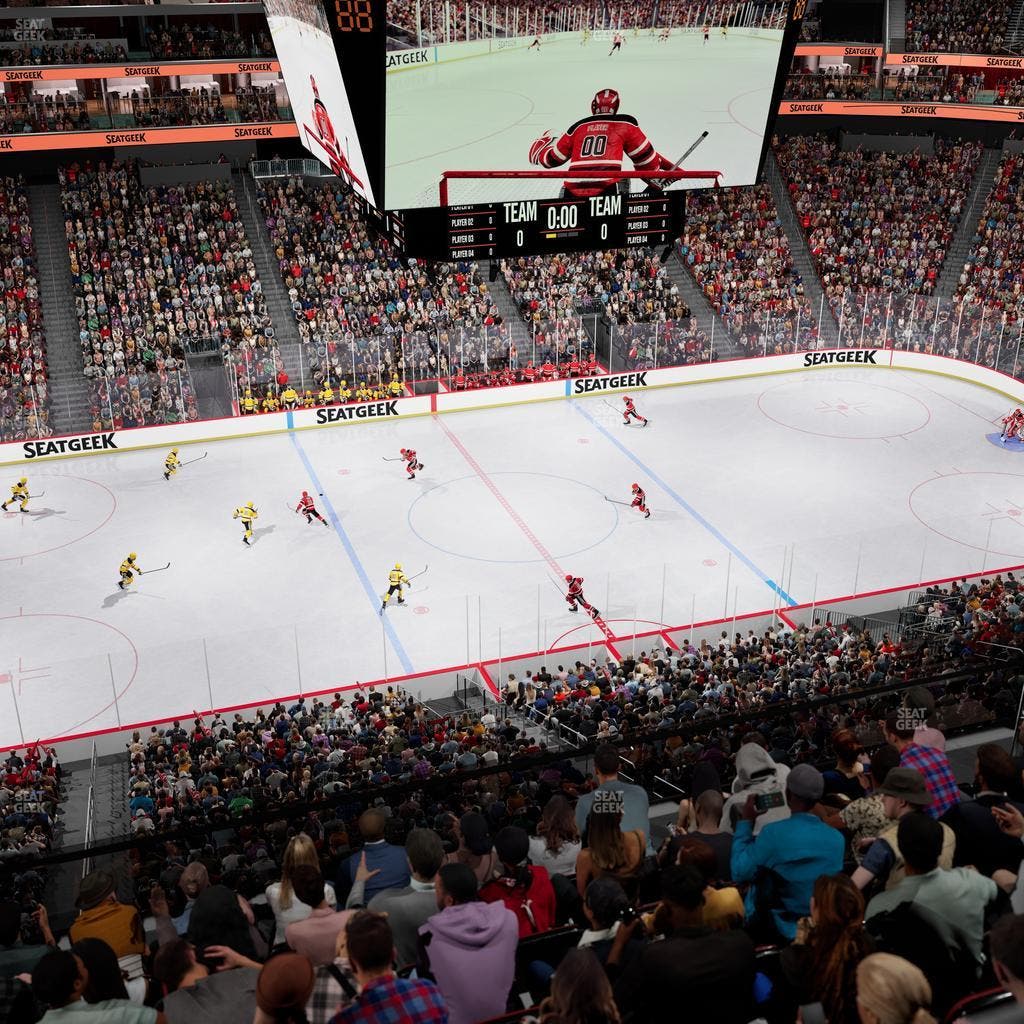 Prudential Center - Section 127 Seat View