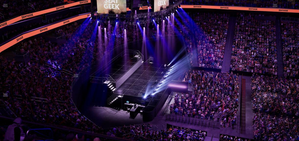 Prudential Center - Section 127 Seat View