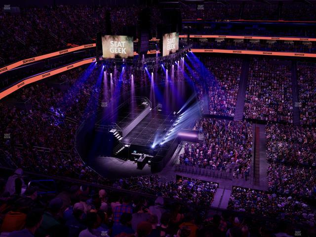 Prudential Center - Section 127 Seat View