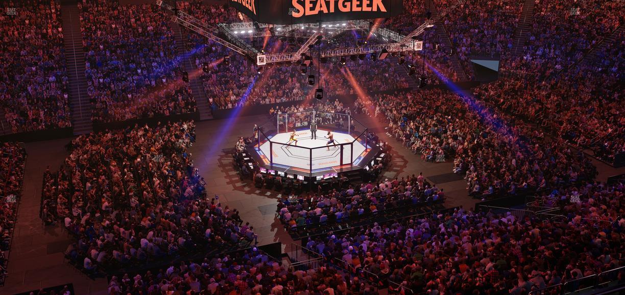 Prudential Center - Section 127 Seat View