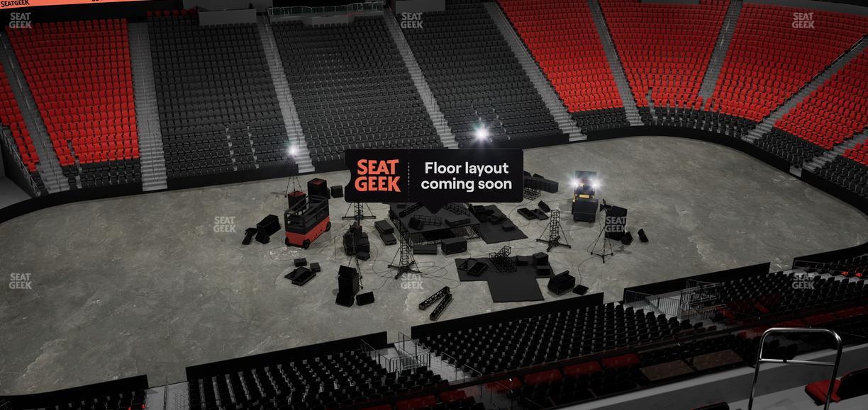 Prudential Center - Section 127 Seat View