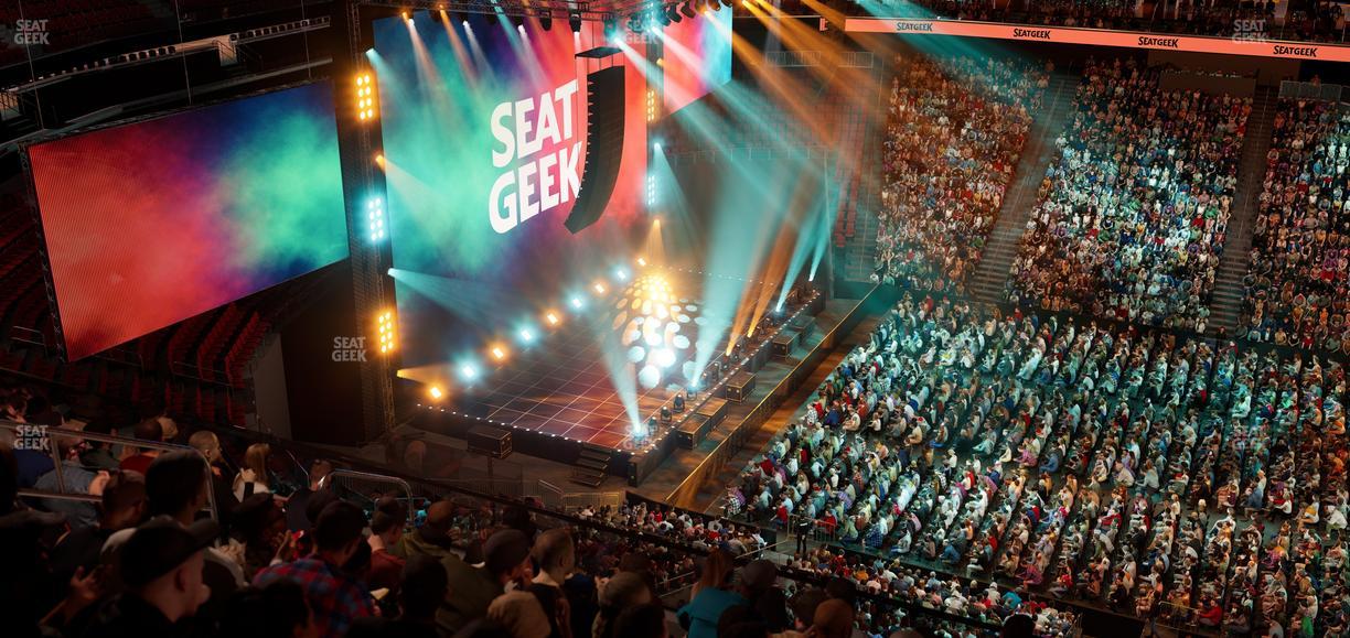 Prudential Center - Section 128 Seat View