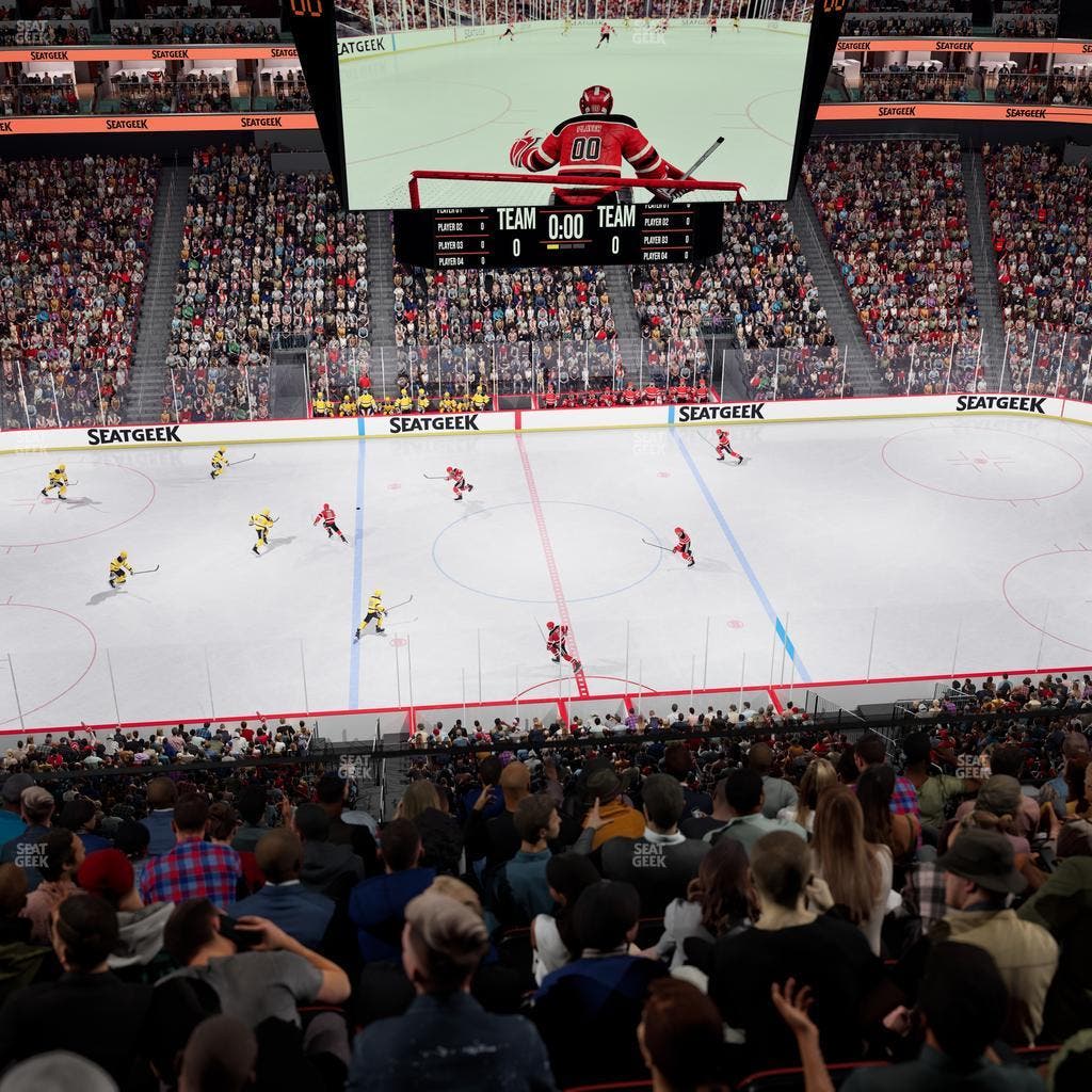 Prudential Center - Section 128 Seat View