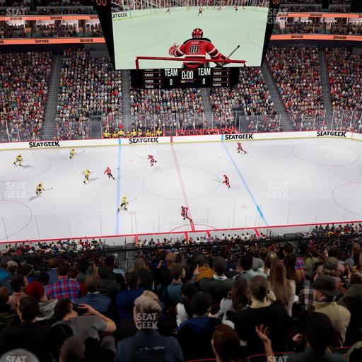 Prudential Center - Section 128 Seat View