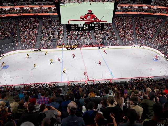 Prudential Center - Section 128 Seat View