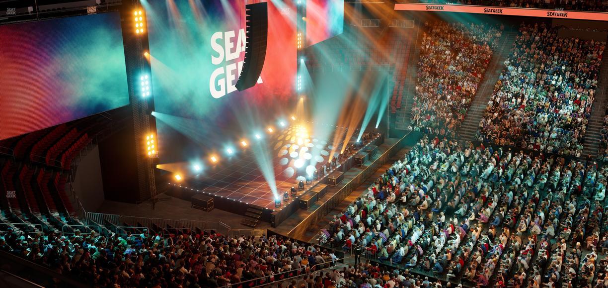 Prudential Center - Section 128 Seat View