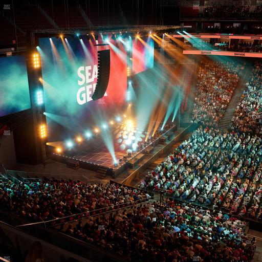 Prudential Center - Section 128 Seat View