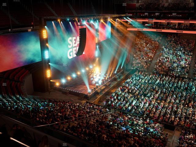 Prudential Center - Section 128 Seat View