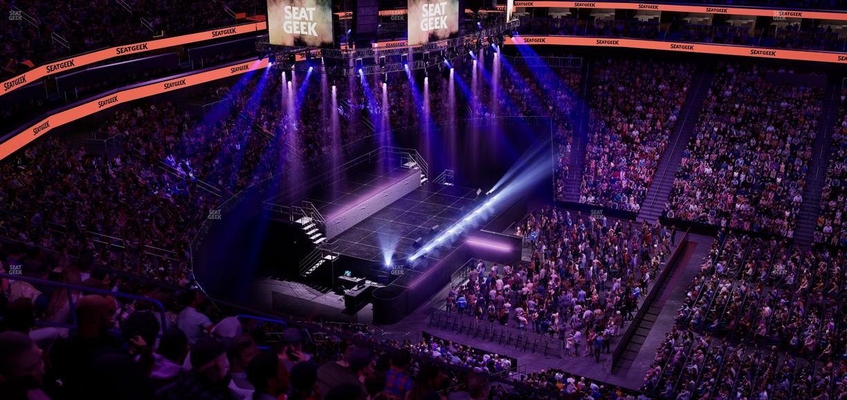 Prudential Center - Section 128 Seat View