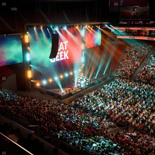 Prudential Center - Section 129 Seat View