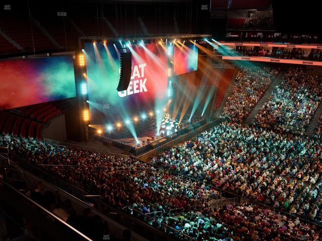 Prudential Center - Section 129 Seat View