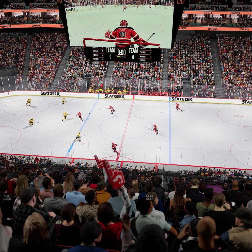 Prudential Center - Section 129 Seat View