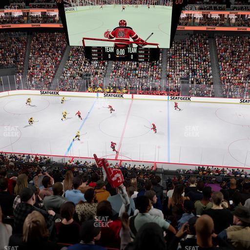 Prudential Center - Section 129 Seat View