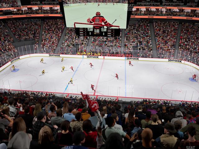 Prudential Center - Section 129 Seat View