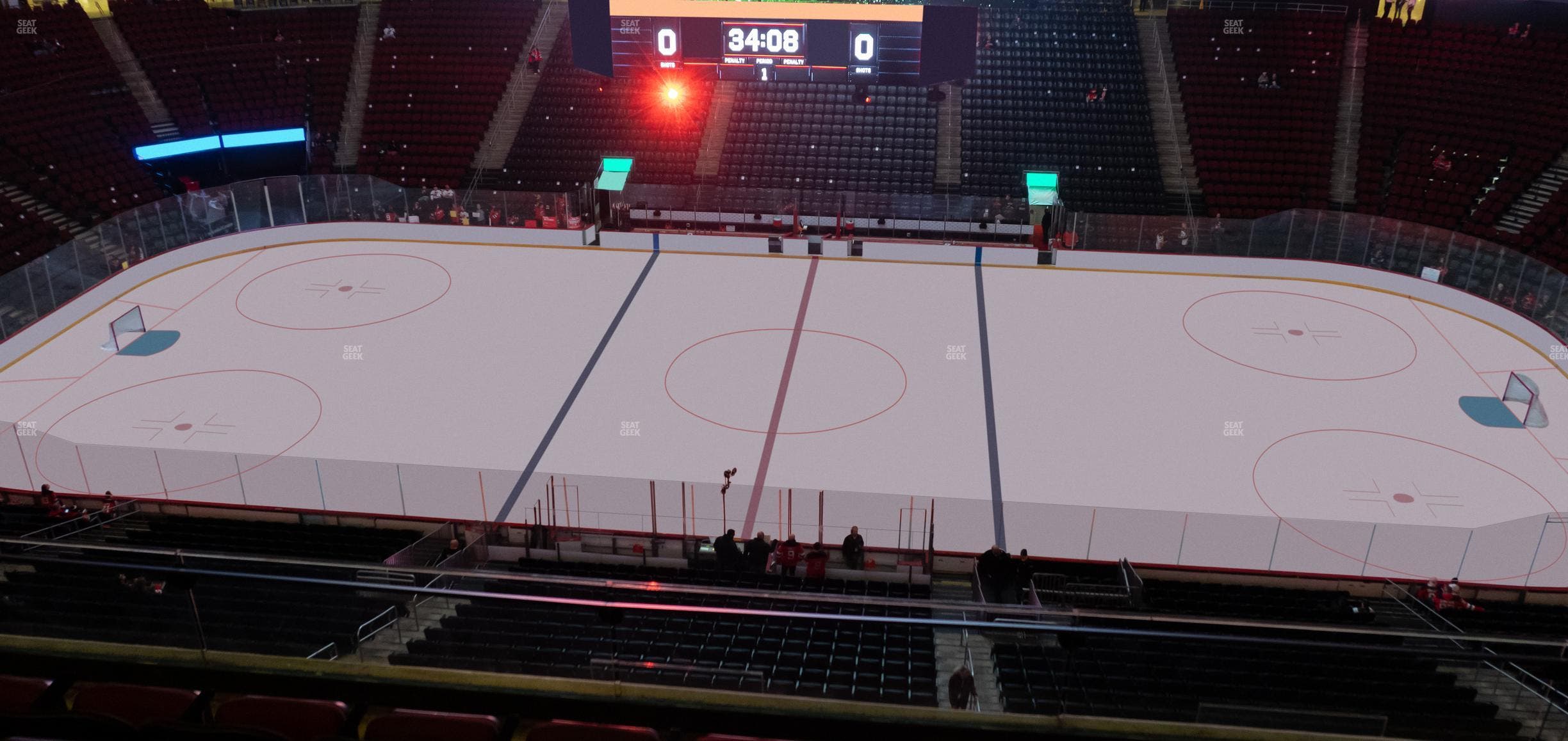Prudential Center - Section 129 Seat View