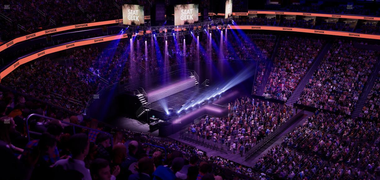 Prudential Center - Section 129 Seat View