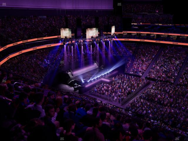 Prudential Center - Section 129 Seat View