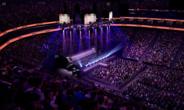 Prudential Center - Section 129 Seat View