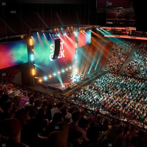 Prudential Center - Section 129 Seat View