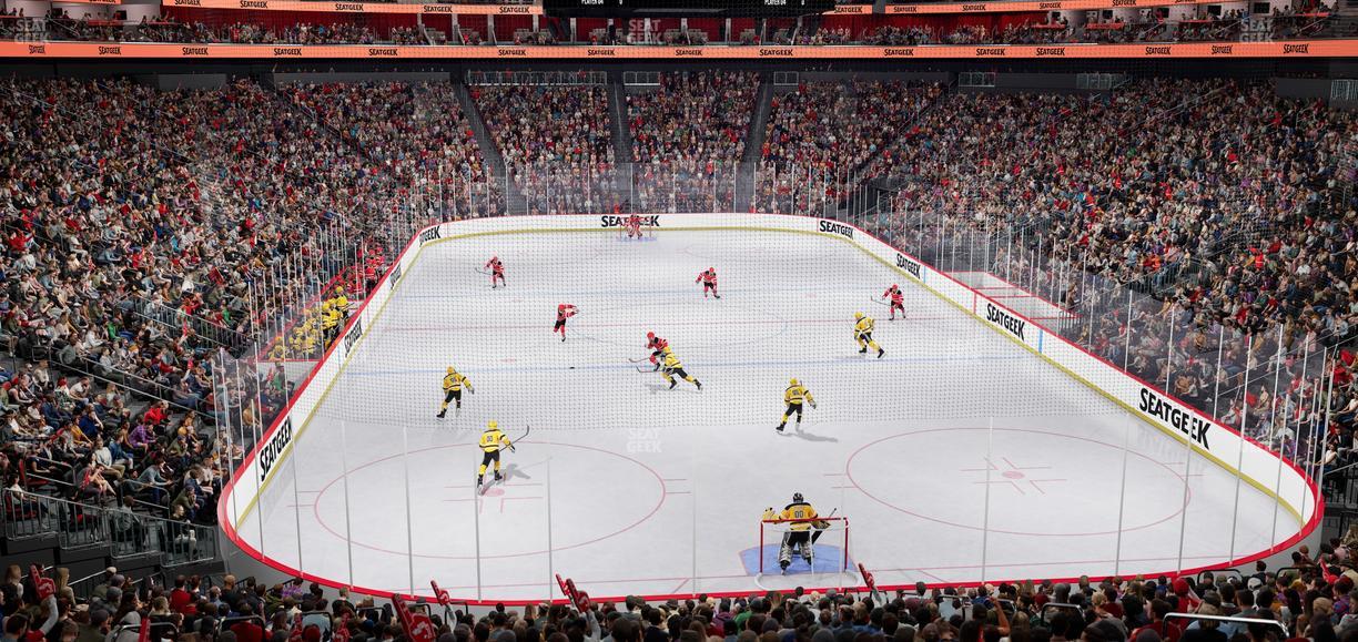 Prudential Center - Section 13 Seat View