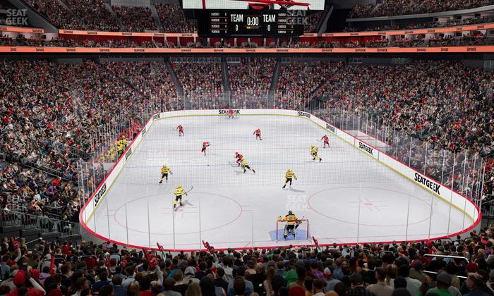 Prudential Center - Section 13 Seat View