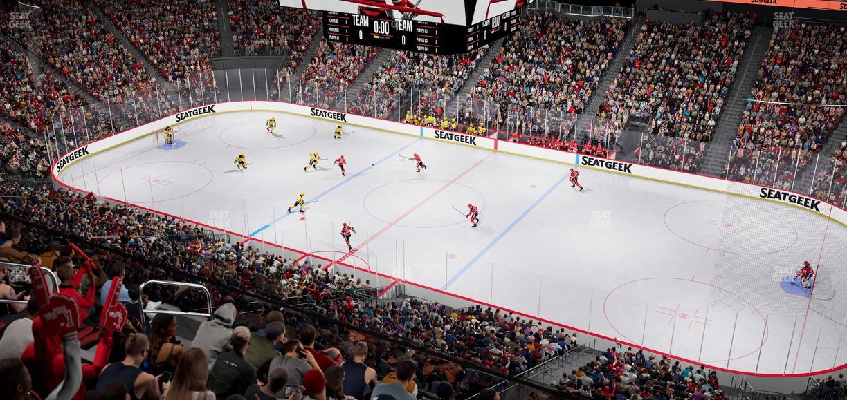 Prudential Center - Section 131 Seat View