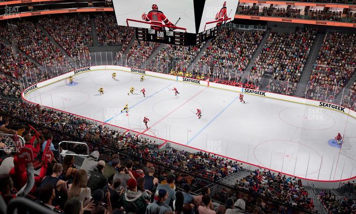 Prudential Center - Section 131 Seat View