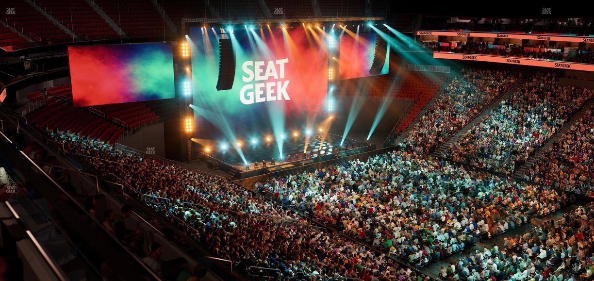 Prudential Center - Section 131 Seat View